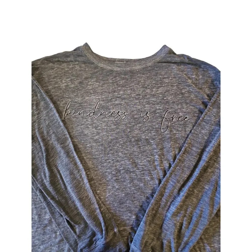 C &‎ C California Women's Gray Long Sleeve Top Sz Medium - Picture 5 of 8